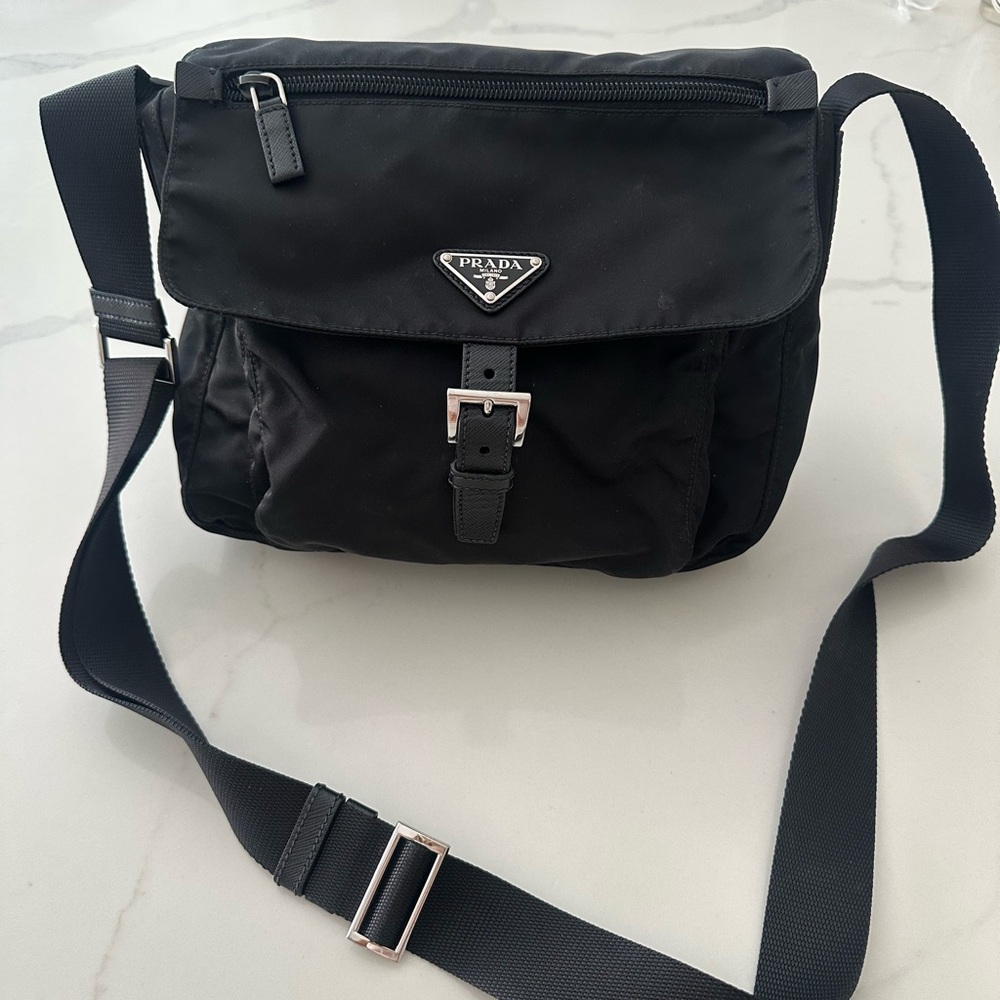 Prada Black unisex Crossbody Bag